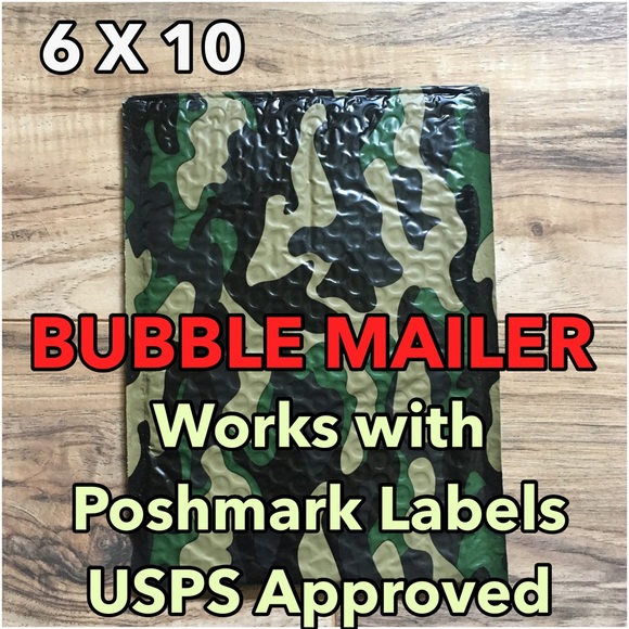 9 6X10 Camouflage Camo Bubble Mailers PRICE FIRM - Picture 2 of 9